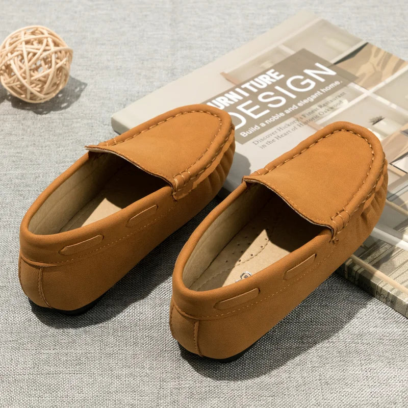 Mocassim Infantil, Mocassim de Couro Infantil, Mocassim Masculino Infantil de Couro