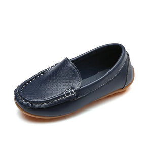 Mocassim Infantil Masculino Estilo Couro Bambino