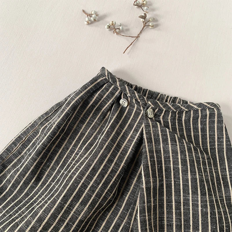 Calça infantil de menino, Calça infantil menino de linho, Calça infantil de menino listrada, Calça infantil masculina listrada, Calça infantil menino listrada de linho, Calça infantil menino de algodão