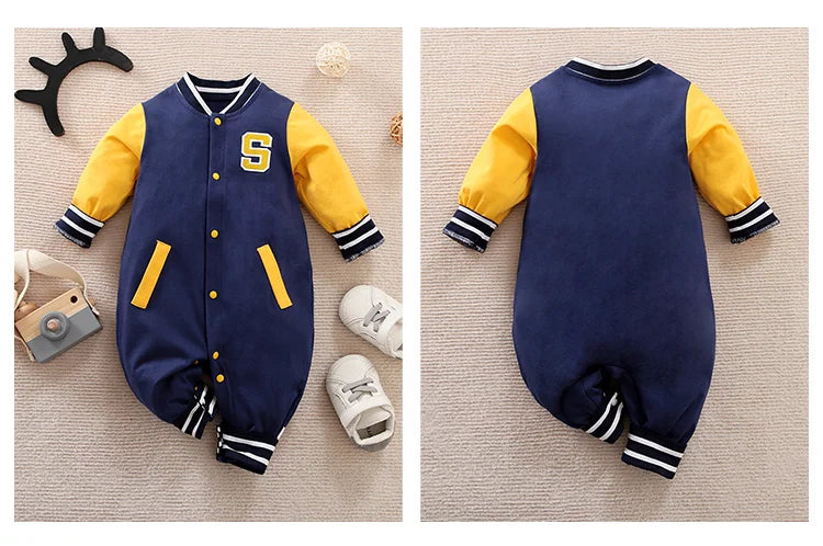 macacão bebe masculino, macacão bebe menino, macacão recém nascido, macacao de bebe, macacão bebê, macacão de inverno, macacão de pelúcia, macacão quente, macacão vermelho azul e amarelo, macacão beisebol
