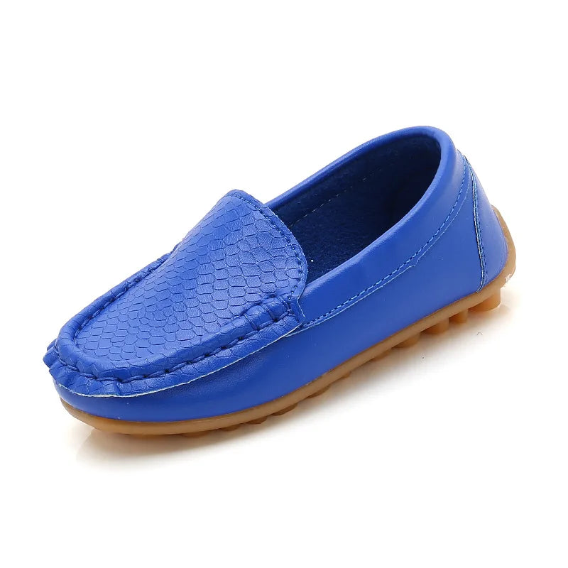 Mocassim Infantil Masculino Estilo Couro Bambino