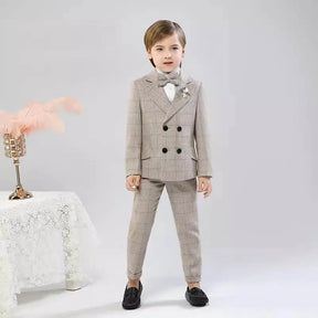 Terno infantil masculino transpassado, terno infantil masculino xadrez, terno infantil menino xadrez vintage, terno infantil menino xadrez traspassado