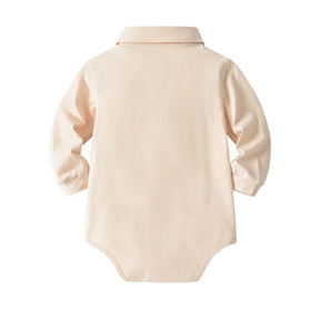 roupa de bebe menino bege, roupa infantil menino bege, conjunto infantil menino, conjunto de roupa infantil masculino, conjunto infantil masculino bege