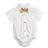 body bebê social, body bebê branco, body bebê festa, body bebê com gravata, roupa social bebê