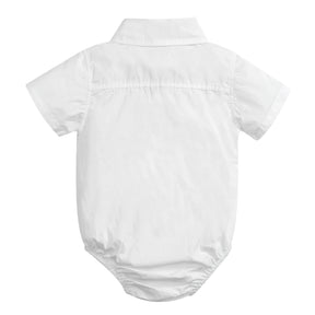 body bebê social, body bebê branco, body bebê festa, body bebê com gravata, roupa social bebê