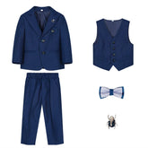 terno infantil azul, terno menino casamento, conjunto social infantil, roupa social menino, terno infantil elegante