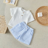 Conjunto infantil masculino, conjunto infantil camisa/short, conjunto infantil de verão, conjunto infantil casual, conjunto infantil menino