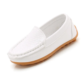 Mocassim Infantil Masculino Estilo Couro Bambino