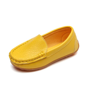 Mocassim Infantil Masculino Estilo Couro Bambino