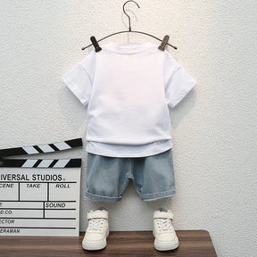 Conjunto infantil masculino astronauta, conjunto infantil camiseta/short, conjunto infantil de verão, conjunto infantil casual, conjunto infantil menino 