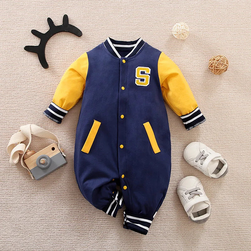 macacão bebe masculino, macacão bebe menino, macacão recém nascido, macacao de bebe, macacão bebê, macacão de inverno, macacão de pelúcia, macacão quente, macacão vermelho azul e amarelo, macacão beisebol