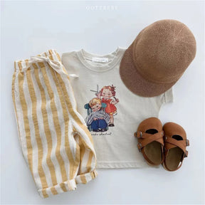 Calça infantil, calça infantil masculina, calça infantil listrada, calça infantil masculina larga, calça masculina listrada para menino, calça infantil de linho, calça de menino
