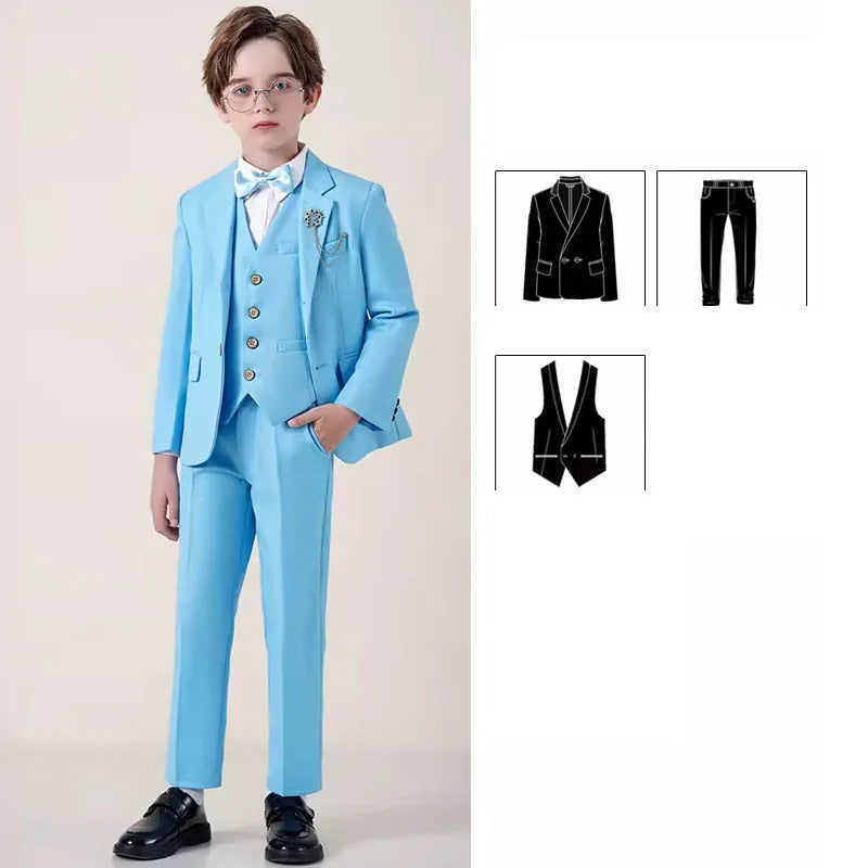 Terno infantil masculino, terno infantil menino, terno infantil masculino moderno, terno infantil slim, terno infantil azul céu, terno infantil azul claro
